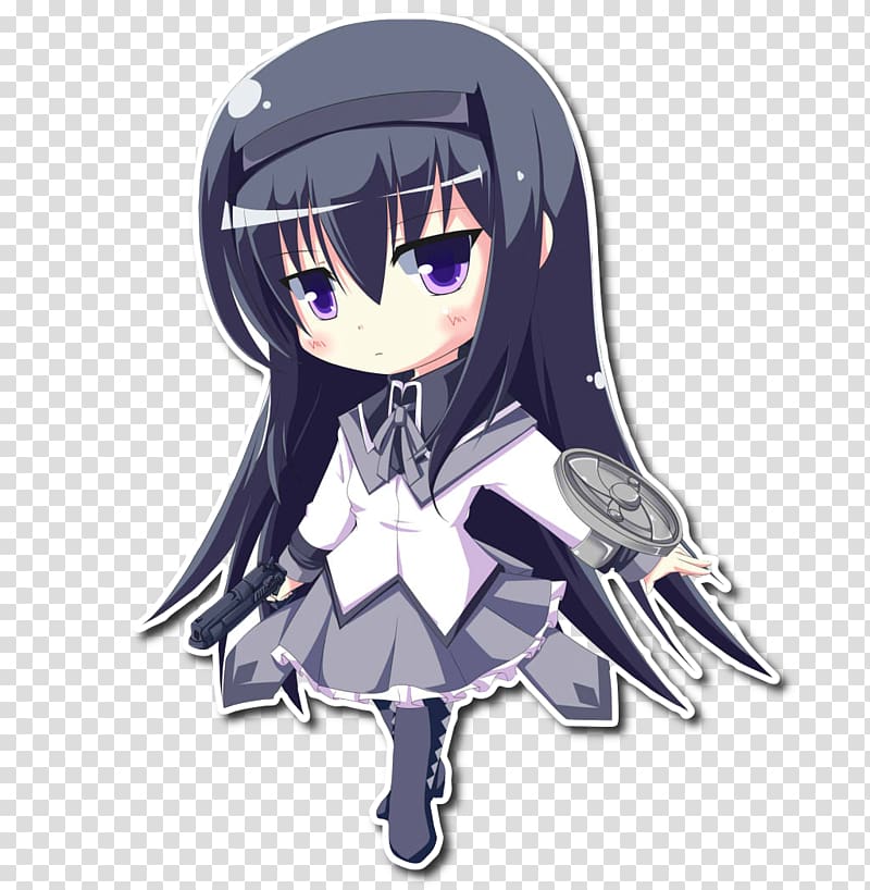 Homura Akemi Sayaka Miki Mami Tomoe Madoka Kaname Kyubey, Anime transparent background PNG clipart