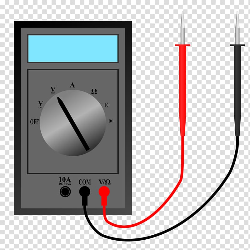 Electronics Digital Multimeter Ammeter , others transparent background PNG clipart