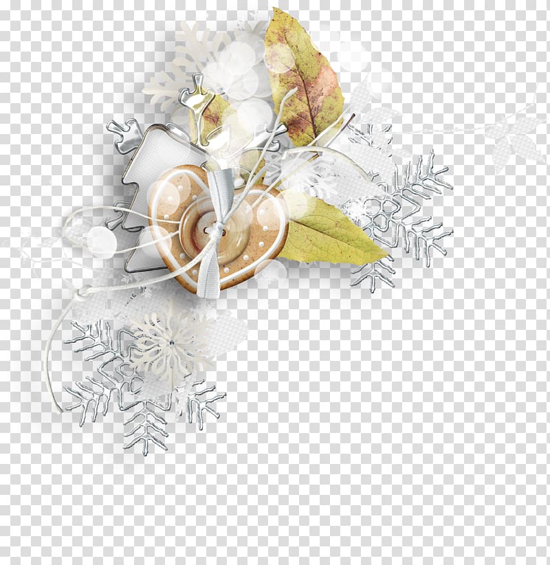 Christmas tree Snowflake, Snowflake Heart Cookies transparent background PNG clipart