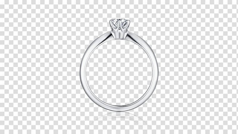 Wedding ring Silver Jewellery Platinum, ring transparent background PNG clipart