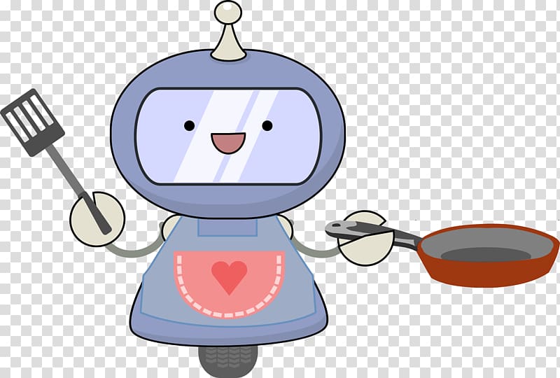 Robot Cooking , breakfast transparent background PNG clipart