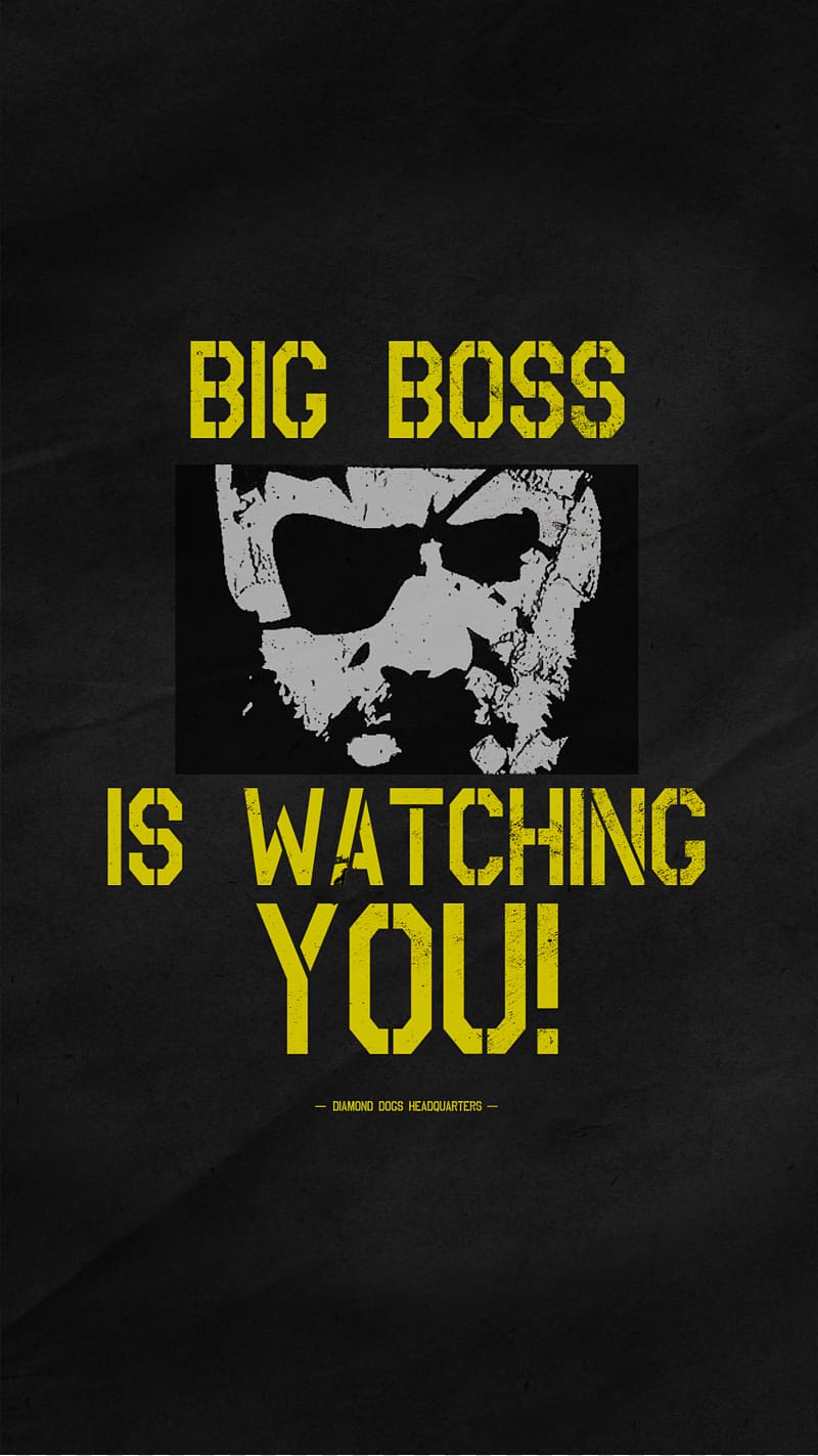 Metal Gear Solid V: The Phantom Pain Big Boss Solid Snake Poster, boss transparent background PNG clipart
