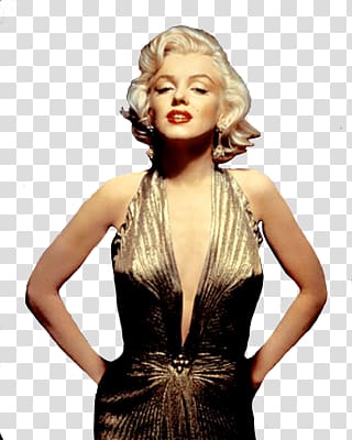 Marilyn Monroe transparent background PNG clipart