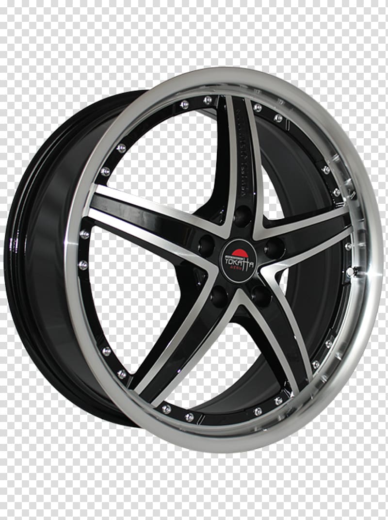 Car Rim Custom wheel Tire, four rays transparent background PNG clipart