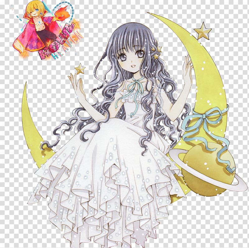 Sakura Kinomoto Tomoyo Daidouji Cardcaptor Sakura: Clear Card Cerberus Yukito Tsukishiro, manga transparent background PNG clipart