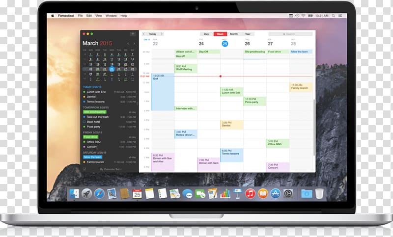 MacBook Air Mac Book Pro Apple, gorgeous desk calendar transparent background PNG clipart