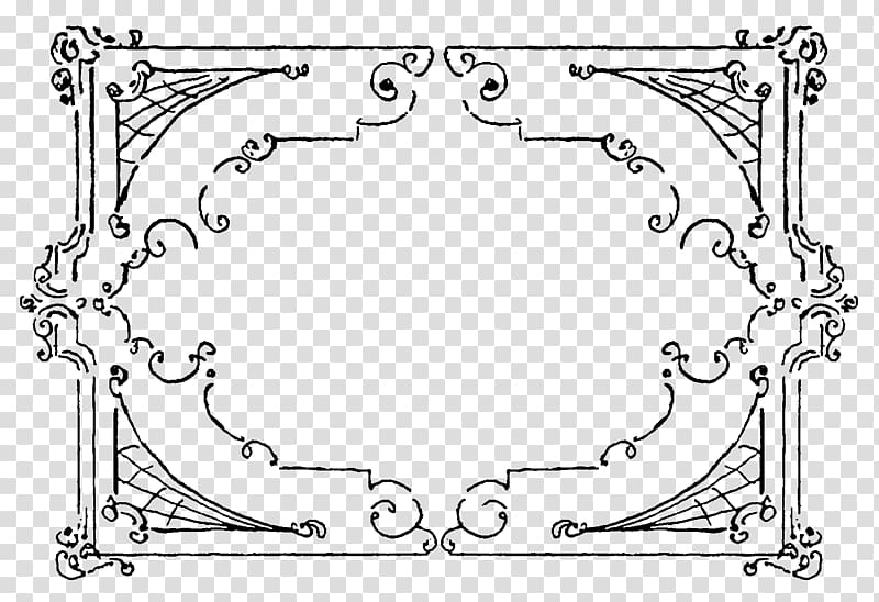 Borders and Frames Frames , swirl border transparent background PNG clipart