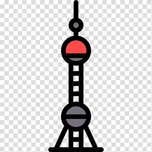 Oriental Pearl Tower Shanghai Tower Computer Icons, the oriental pearl transparent background PNG clipart