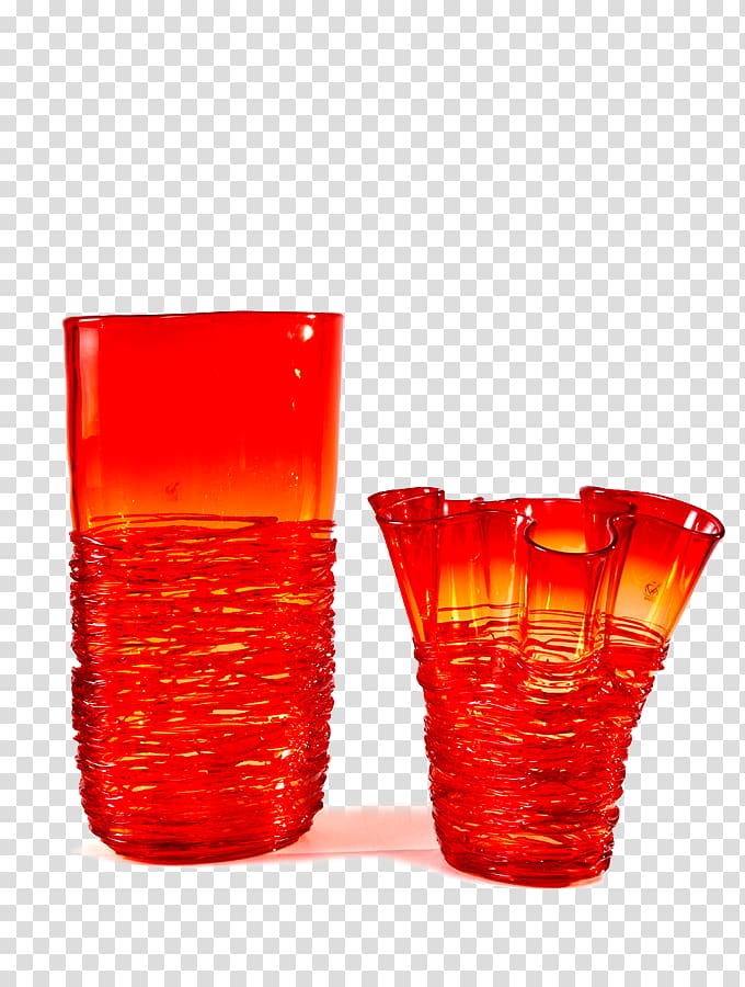 Highball glass Vase, glass transparent background PNG clipart