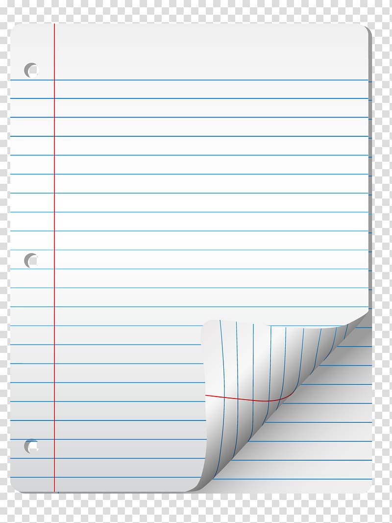 notebook paper vector png