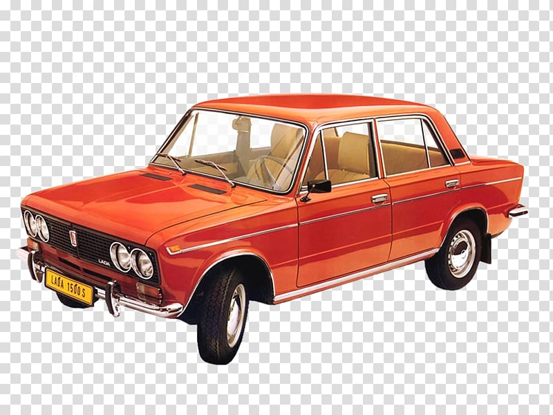 Ford Escort VAZ-2103 Lada Samara Car, classic car transparent background PNG clipart