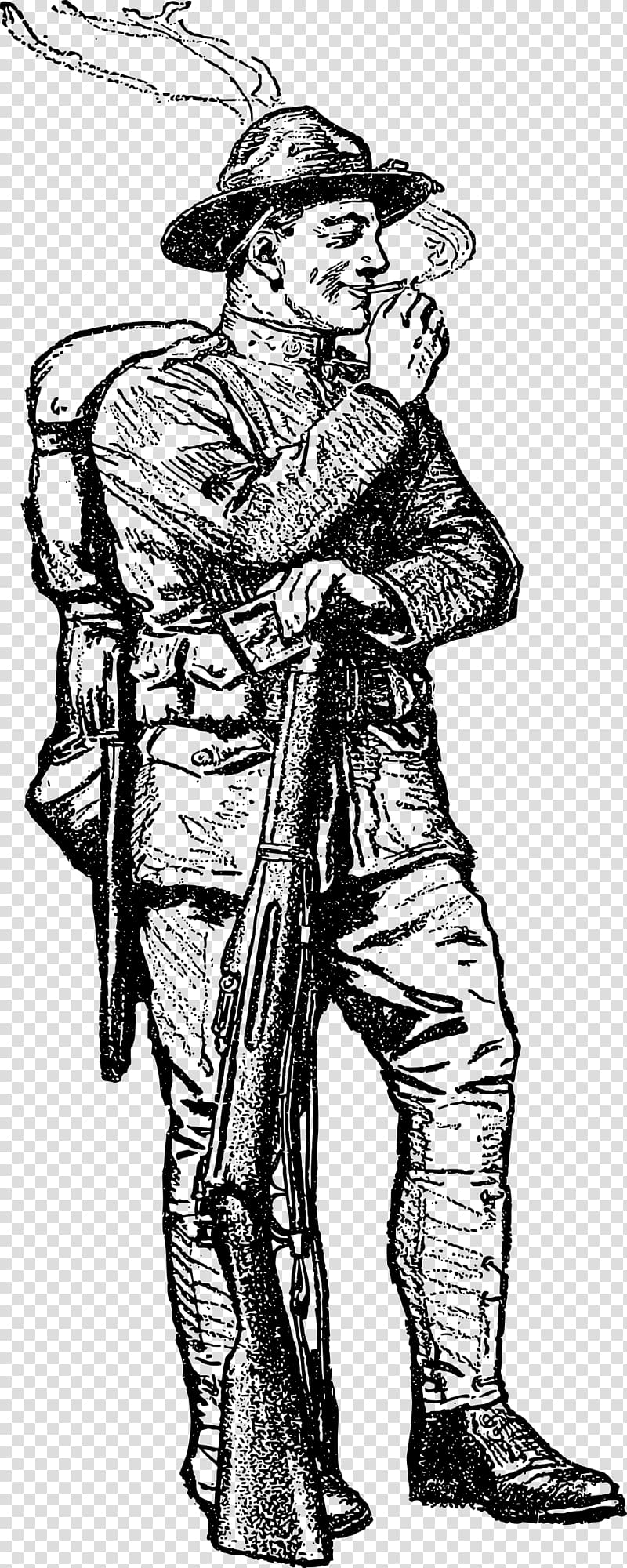 First World War Second World War Soldier Military Drawing, Soldier transparent background PNG clipart