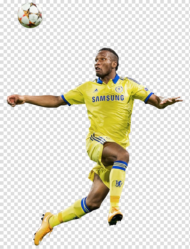 Chelsea F.C. Football player Team sport, Drogba Chelsea transparent background PNG clipart