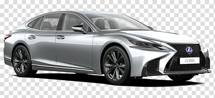 2018 Lexus LS 500 Car Hybrid vehicle, car transparent background PNG clipart