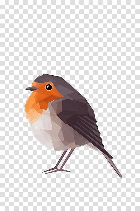 European robin Bird Sparrow Illustration, sparrow transparent background PNG clipart