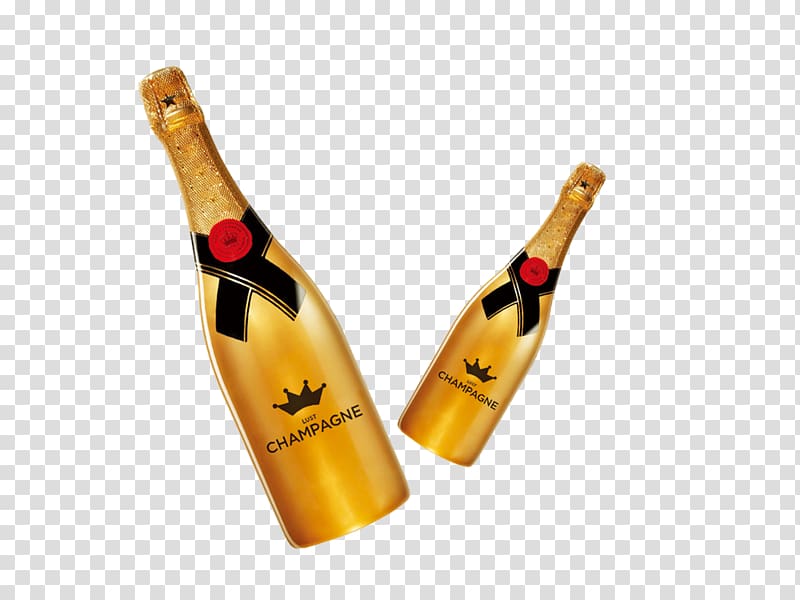 Champagne Beer Wine Bottle, Champagne transparent background PNG clipart