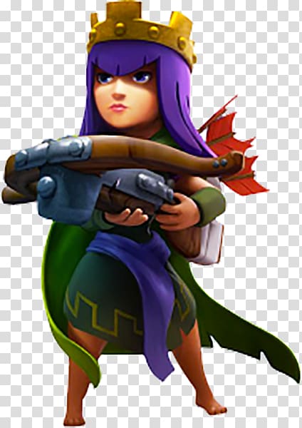 Archer Queen of Clash of Clans illustration, Clash of Clans ARCHER QUEEN How to Archer King Archer Clash Royale, Clash of Clans transparent background PNG clipart