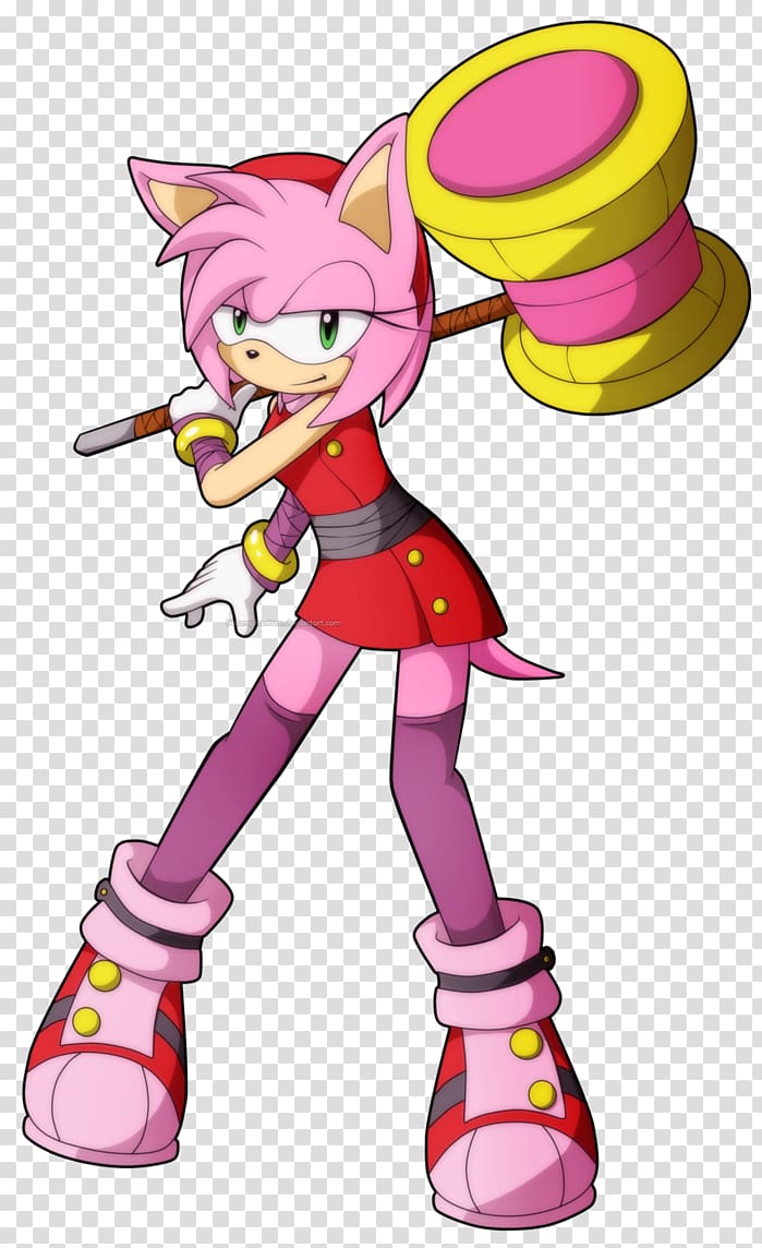 Amy Rose Sonic Adventure Sonic the Hedgehog Ariciul Sonic Doctor Eggman, amy anderssen transparent background PNG clipart