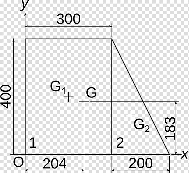 Rectangle Trapezoid Centroid Right angle, Angle transparent background PNG clipart