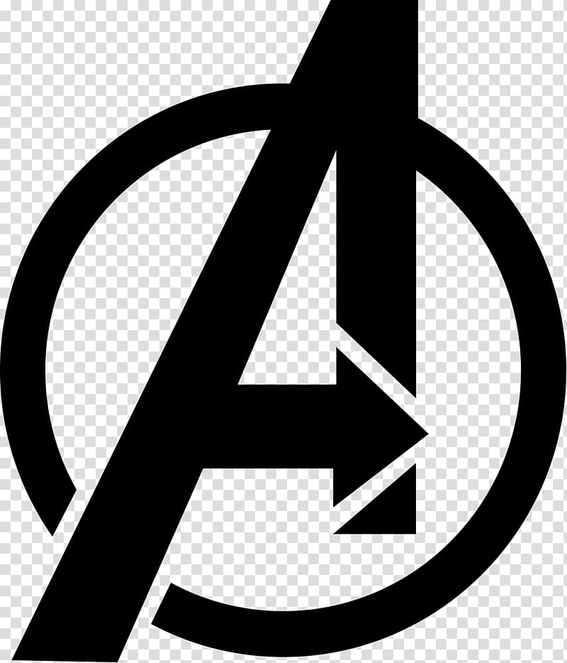Thor Logo Superhero movie Stencil Film, avengers logo transparent background PNG clipart
