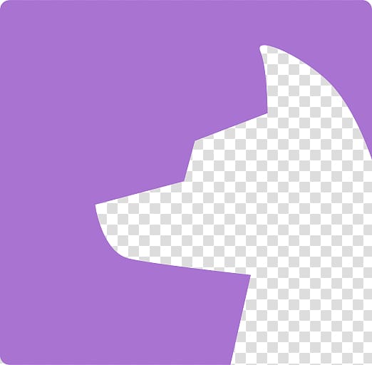 blue dog , Hound Logo transparent background PNG clipart