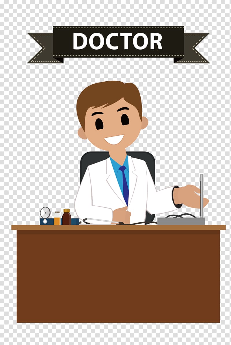 Physician Health Care Medicine, Cartoon Doctor transparent background PNG clipart