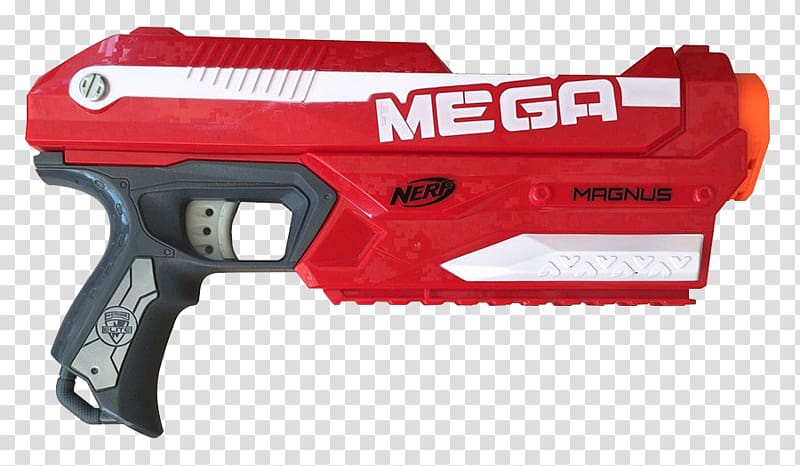 NERF N-Strike Elite Mega Magnus Blaster Nerf Blaster, toy transparent background PNG clipart