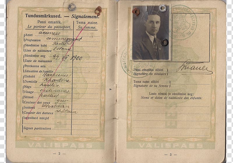 Identity document Manchuria Passport Refugee travel document, passport transparent background PNG clipart