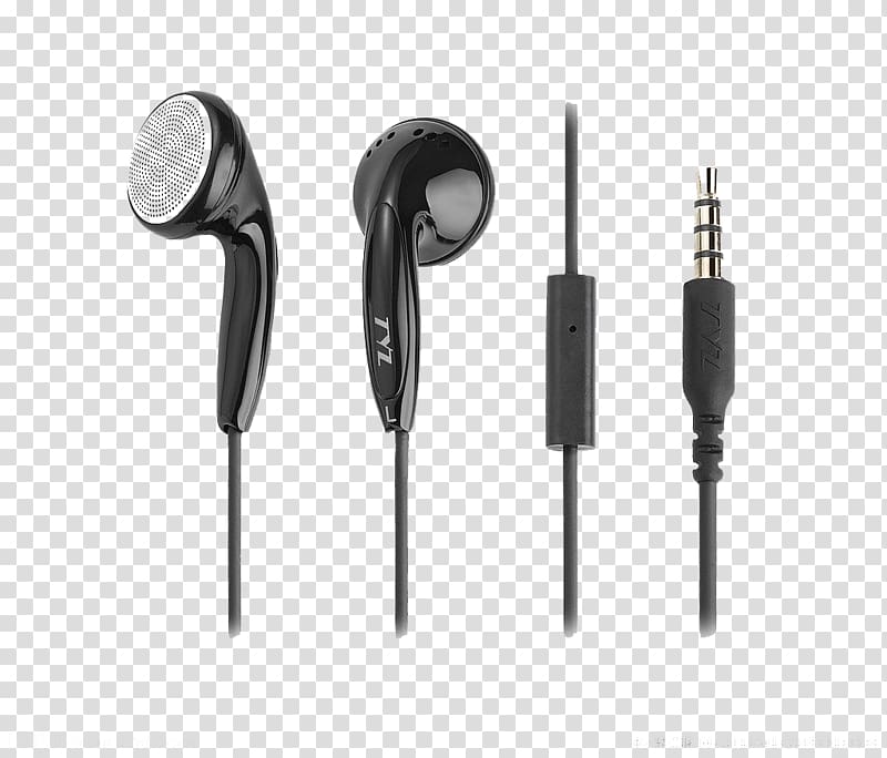 Headphones Phone connector Sound AC power plugs and sockets Headset, Earbud headphones transparent background PNG clipart