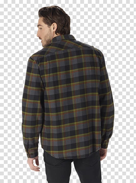 Flannel Tartan Lumberjack shirt Jacket Polar fleece, jacket transparent background PNG clipart