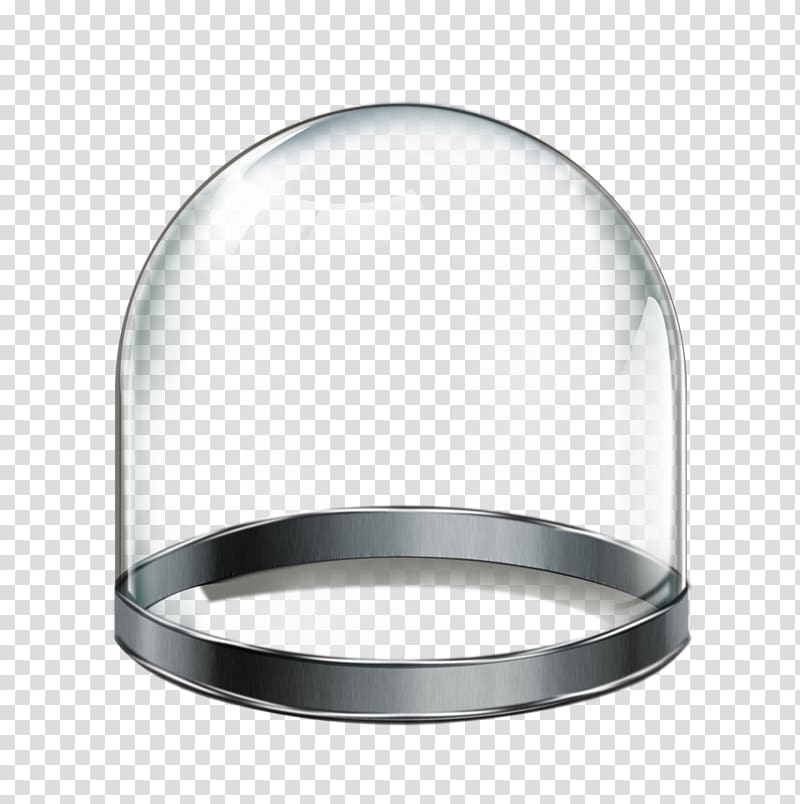 clear glass dome illustration, Glass transparent background PNG clipart