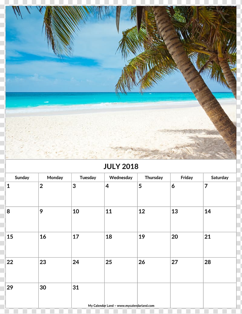 Calendar 0 Public holiday June Personal organizer, calendar july 2018 transparent background PNG clipart