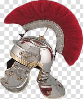 gladiator helmet, Roman Helmet transparent background PNG clipart