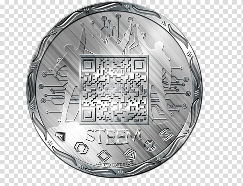 Bitcoin Cryptocurrency Steemit Metal, Gold coin transparent background PNG clipart
