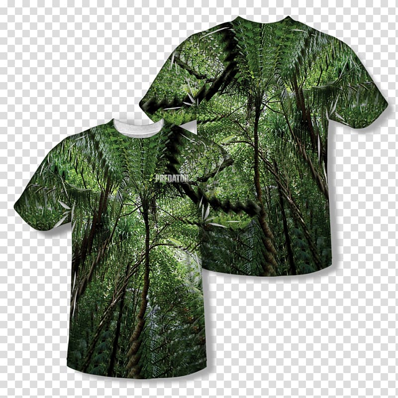 Printed T Shirt Predator Clothing T Shirt Transparent - 