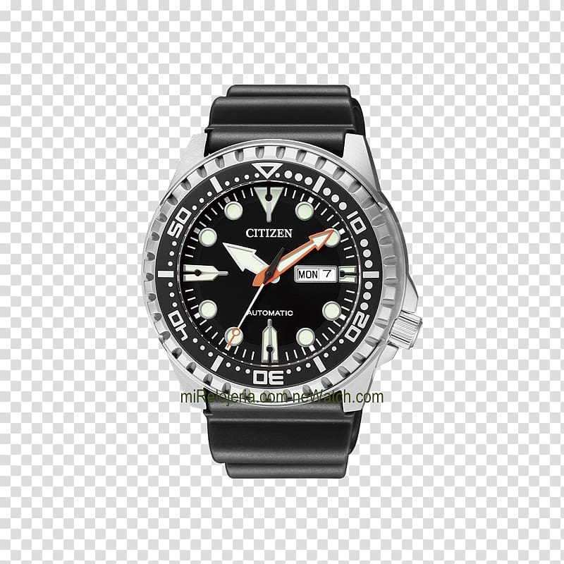 Citizen Holdings Diving watch Eco-Drive Water Resistant mark, watch transparent background PNG clipart