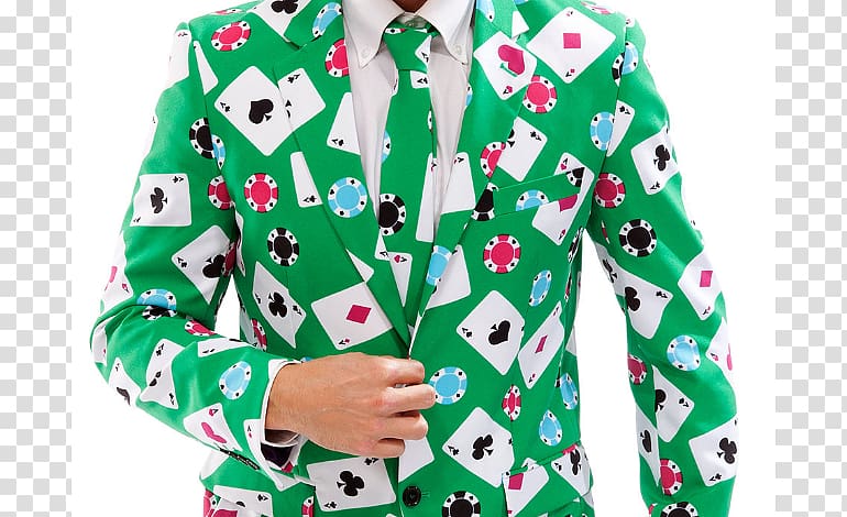 Sleeve Green Gambling Textile Pajamas, bits and pieces transparent background PNG clipart