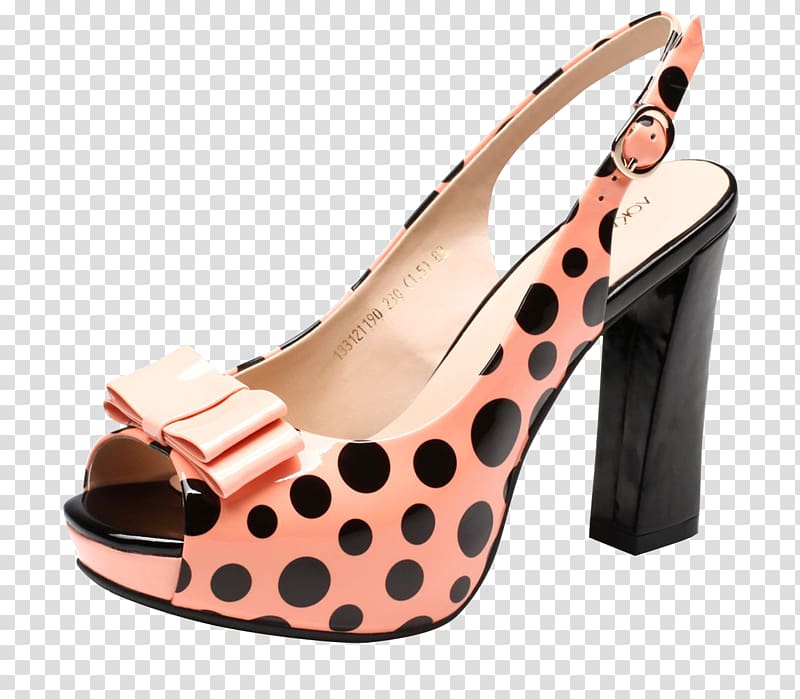 Court shoe Sandal High-heeled footwear Dress shoe, Pink origin fish mouth high heels transparent background PNG clipart
