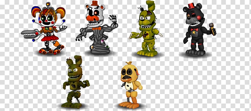 Five Nights at Freddy\'s 2 Animatronics Action & Toy Figures Character Adventure, Fnaf World Adventure transparent background PNG clipart