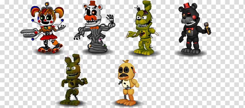 Fnaf World Adventure Five Nights At Freddy's Foxy Adventure Animatronics  PNG - Free Download