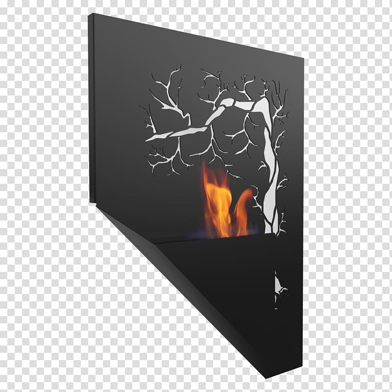 Fireplace Ethanol fuel House Chimney, fire transparent background PNG clipart