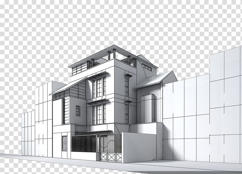 3D computer graphics House Sweet Home 3D 3D modeling Building, buildings transparent background PNG clipart