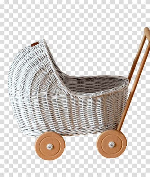 Wicker Chair Basket Baby Transport Child, Doll Stroller transparent background PNG clipart