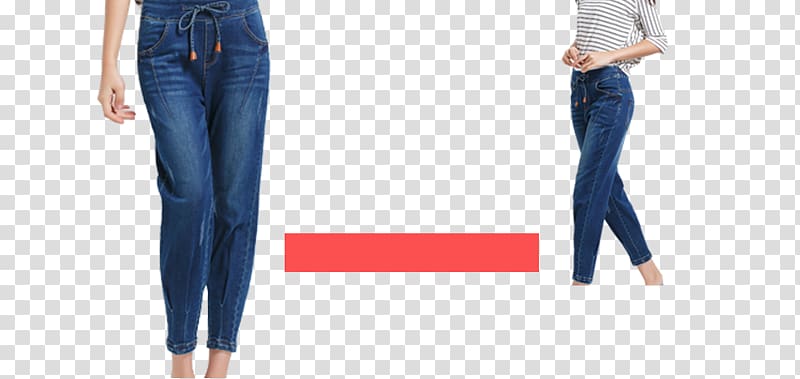 Jeans Creativity, Creative Women transparent background PNG clipart