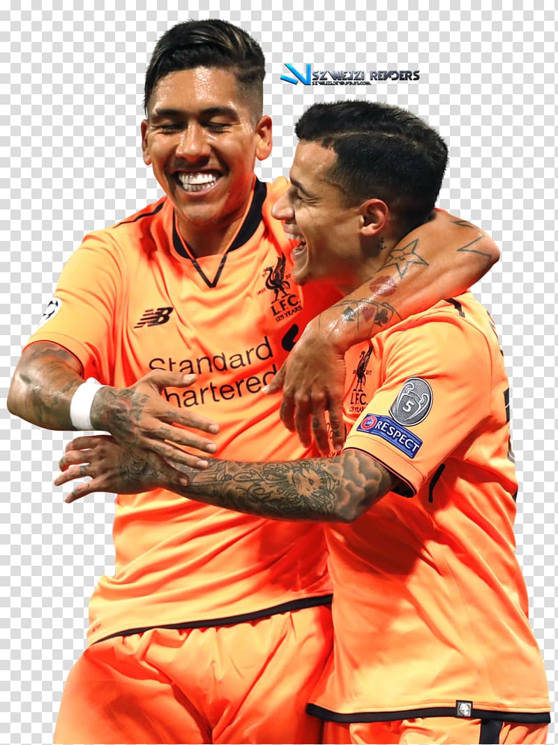 Roberto Firmino Philippe Coutinho Liverpool F.C. UEFA Champions League Football, Roberto Firmino transparent background PNG clipart
