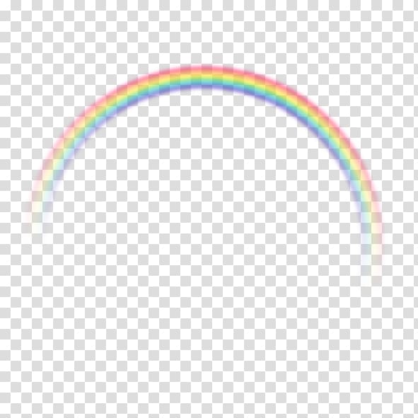Rainbow Circle, rainbow transparent background PNG clipart