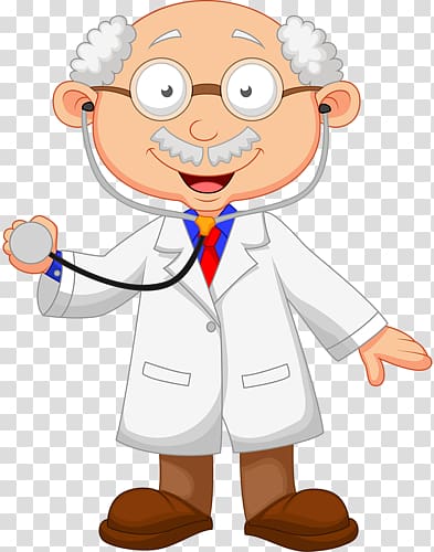 old doctor transparent background PNG clipart