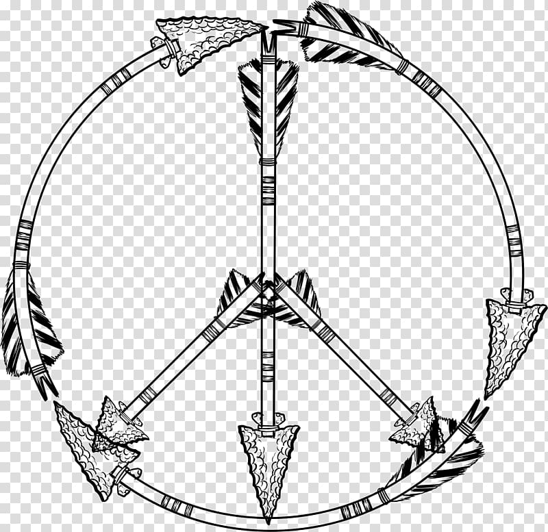 Line art Peace symbols Sign , peace symbol transparent background PNG clipart