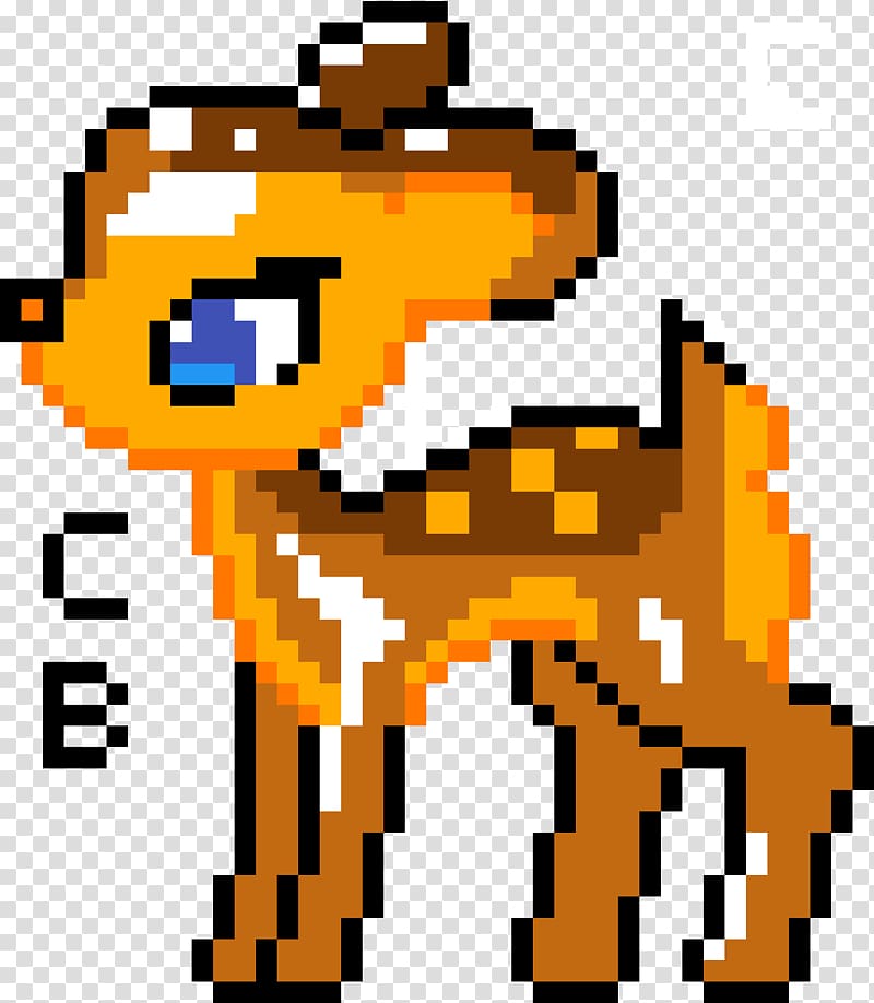 Deer Pixel art Bead Pattern, deer transparent background PNG clipart