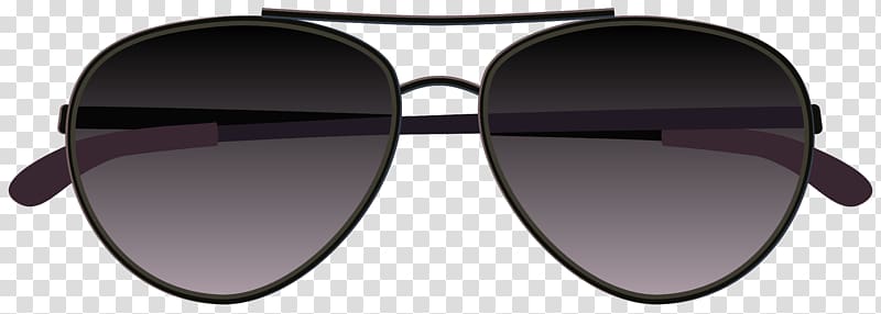black framed aviator-style sunglasses illustration, Aviator sunglasses , Sunglasses transparent background PNG clipart